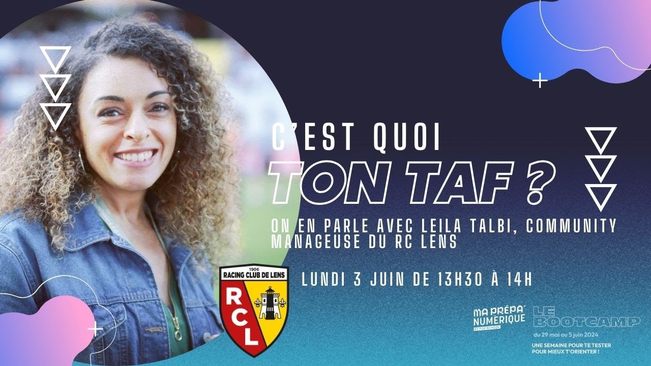 C'est quoi ton métier de Community manageuse au Racing Club de Lens ?