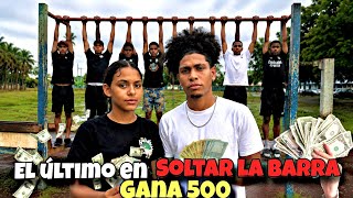 EL ÚLTIMO EN SOLTAR LA BARRA GANA $500!!! | RETO SÚPER EXTREMO