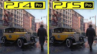Mafia Definitive Edition PS4 Pro vs PS5 Pro Graphics Comparison + FPS Test