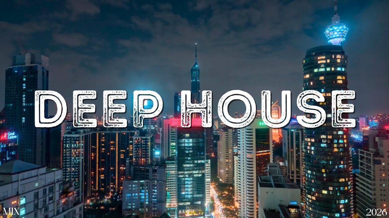 Deep House City Night Mix ✨ Feel the Groove, Feel the Night, Feel the Love