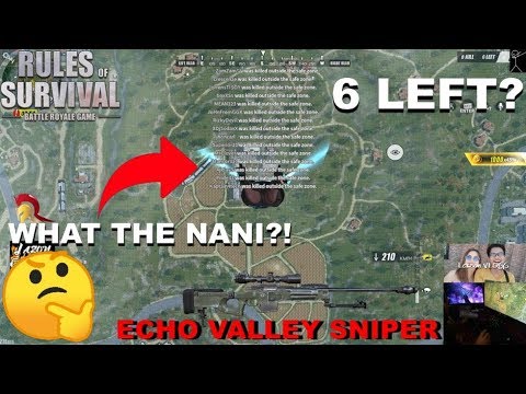 "TRYING ECHO VALLEY SNIPER" Gold mode (Rules of Survival) "TRYING ECHO VALLEY SNIPER" Gold mode (Rules of Survival)