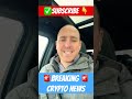 Breaking Crypto News: This is a Game-Changer! #Coinbase, #Crypto #cryptocurrency