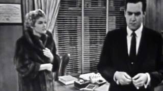 Raymond Burr - Screen Test As Perry Mason 1956