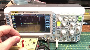 Transistor Tester with Digital RIGOL Oscilloscope DS1054z 4K