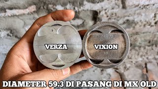 PASANG SEHER VERZA KE JUPITER MX OLD, BIKIN KOMPRESI LEBIH PADAT!!