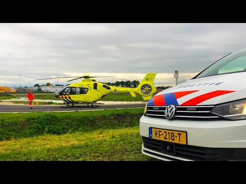 Fietser ernstig gewond na aanrijding Veldhoefweg Putten