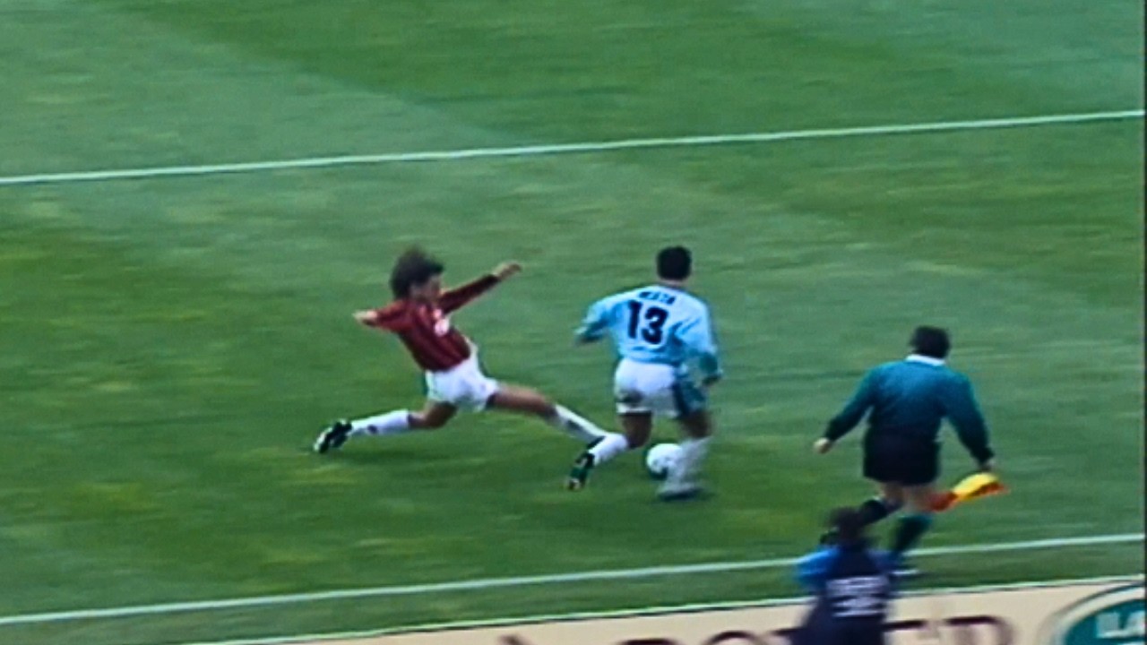 Rare Footage: Nesta vs Maldini