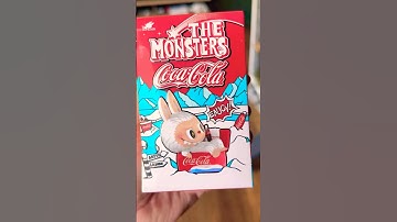 Coca Cola Labubu #labubu #labubuviral #popmart #cocacola #2025 #unboxing #blindbox