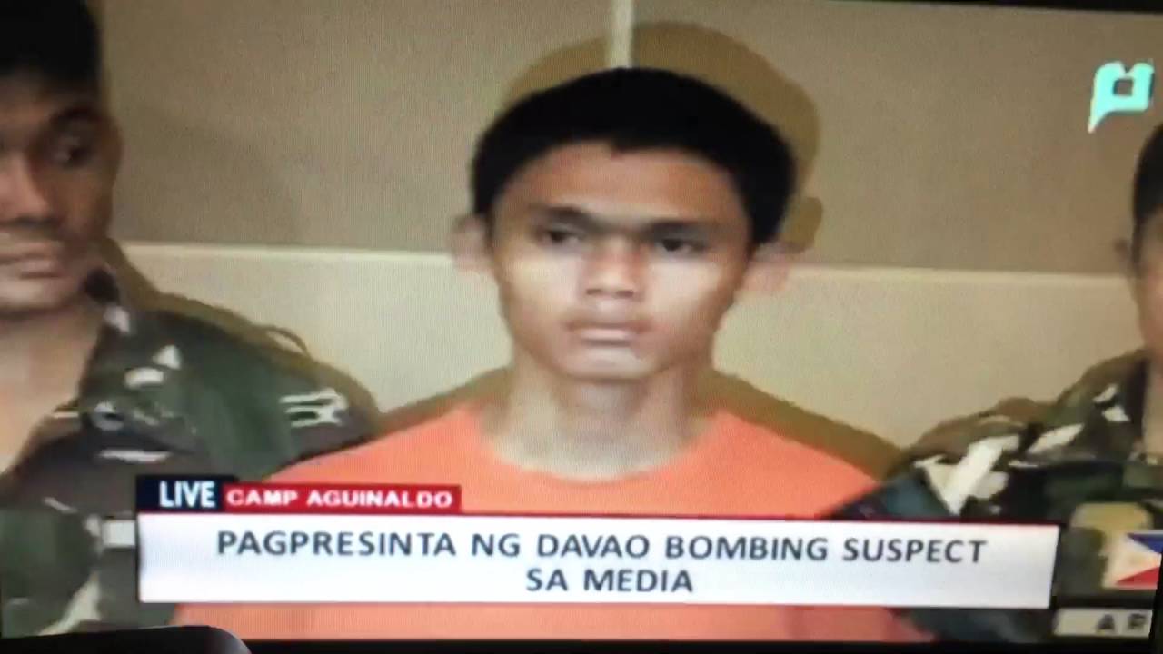 Davao City bombing Suspect