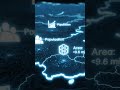 China in 20 Seconds 🇨🇳 | 3D Map, Population, GDP &amp; Facts #shorts
