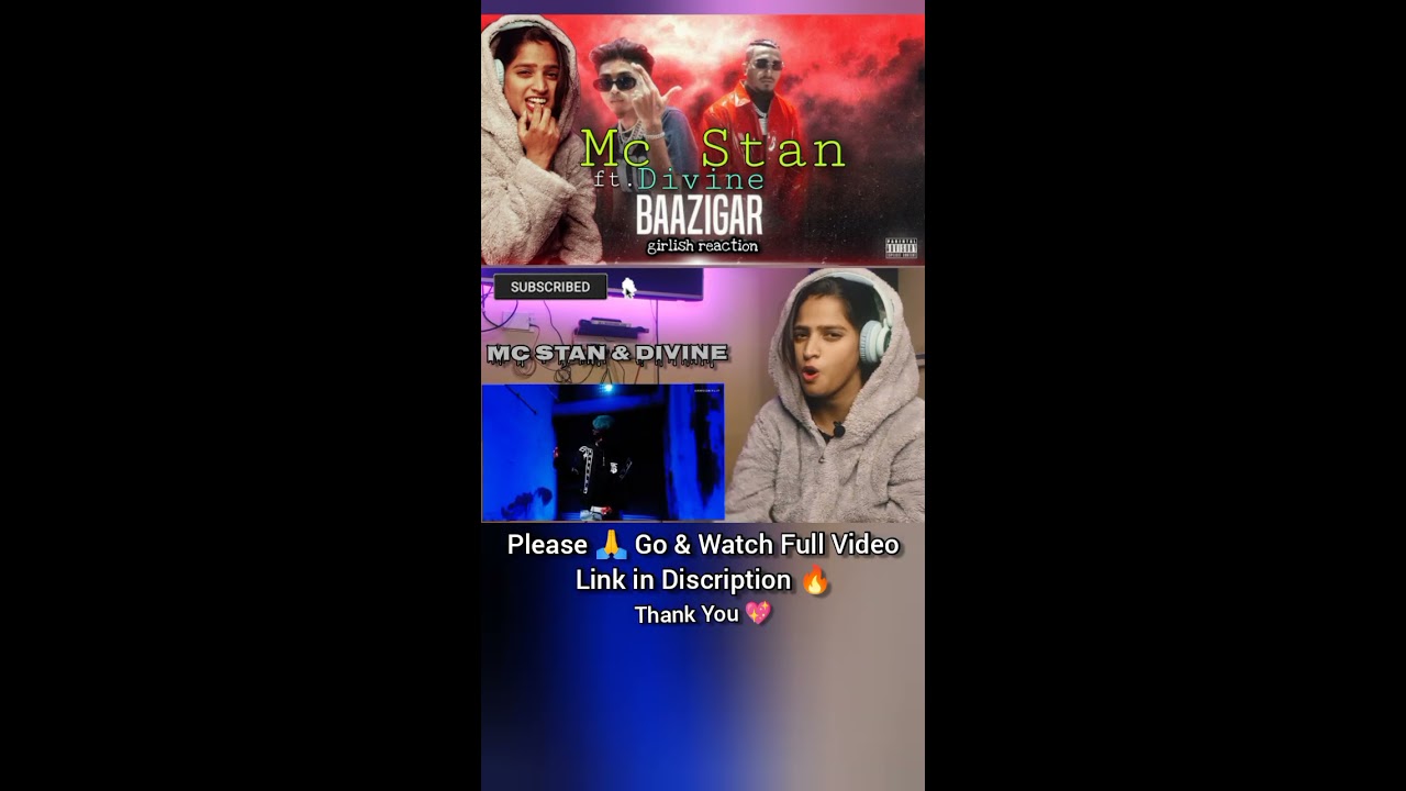 MC STAN 💥 BAAZIGAR Ft.DIVINE 🔥