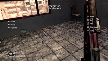 CoD4 Clan Match 1stCav vs K2S Domination part 1