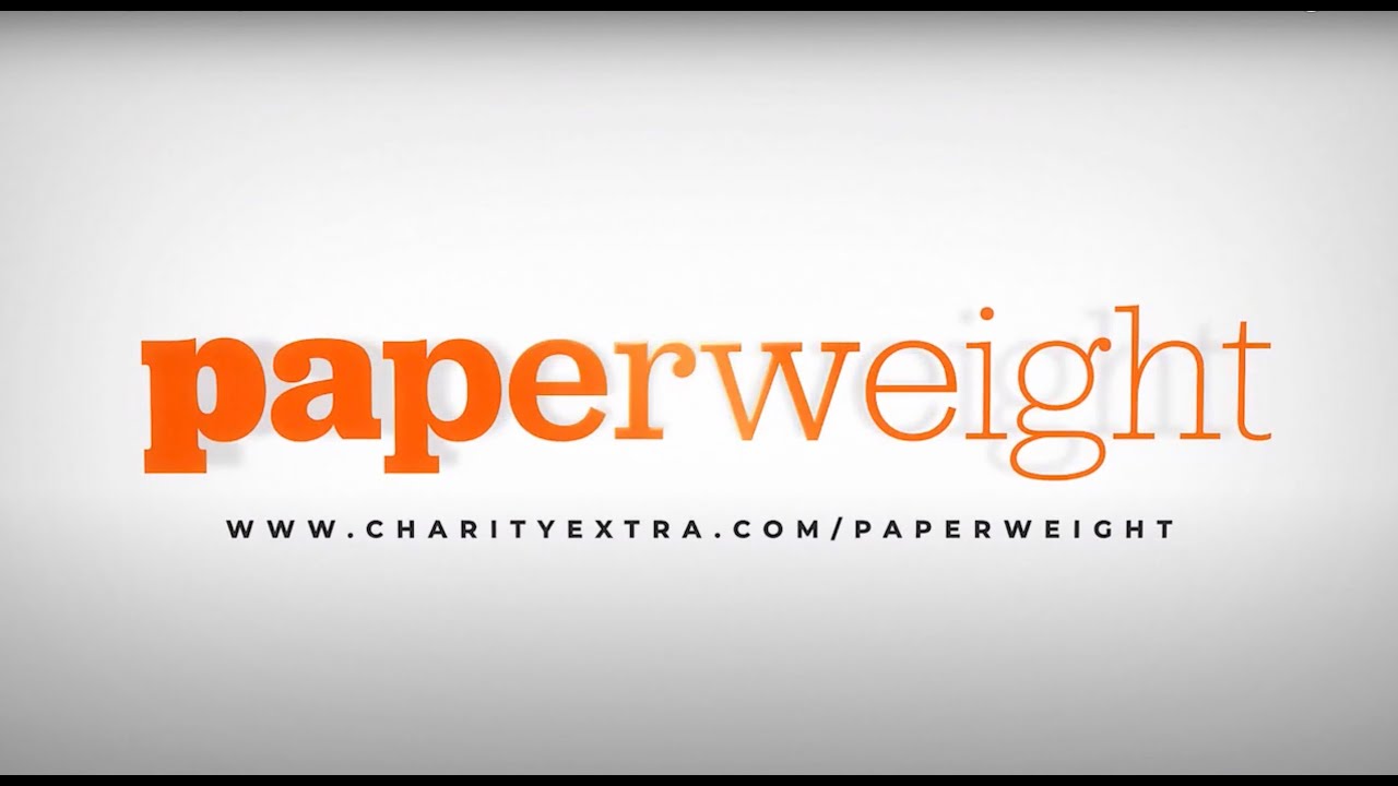 Paperweight Charity Extra 2021 YouTube