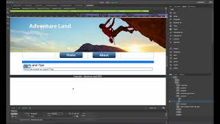 Dreamweaver   Creating a layout style   Layout 6   Bootstrap