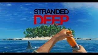 Stranded Deep (Episode 7)...Exploring an island with a HUGE shipwreck!!