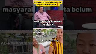 Jakarta Residents Demand Fulfillment of Deputy Governor's Promise. DKI‼️#ranokarno #jakarta #shorts