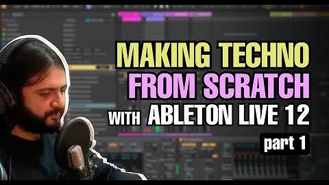 Making a Techno Track from Scratch with Ableton Live 12 | Part 1