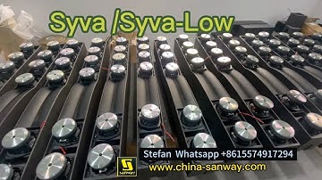Sanway Syva +Syva Low active Subwoofer👏👏🎉🎉