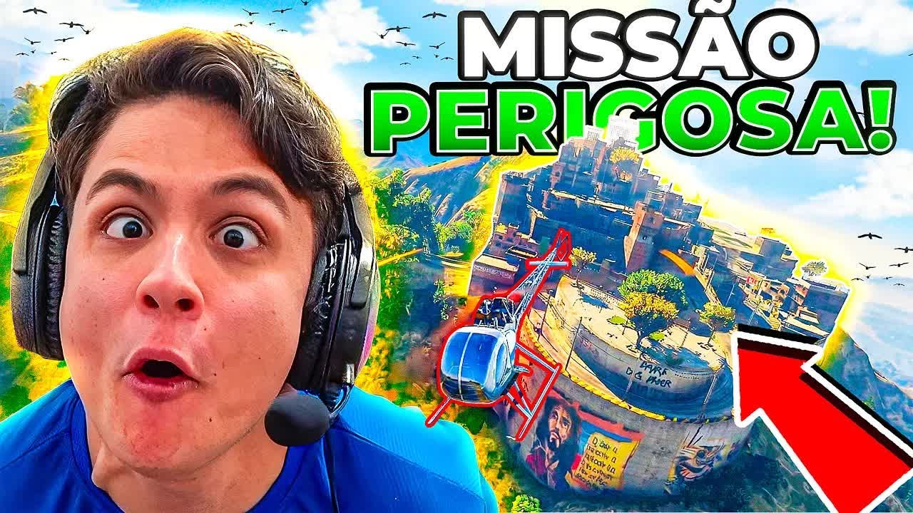 RECEBI UMA MISSÃO COM o MOSQUITINHO no GTA RP!😱 ( Paulinho O LOKO)