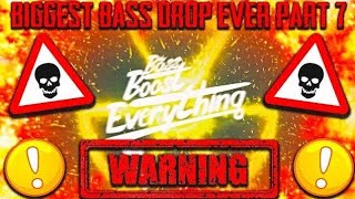 BIGGEST BASS DROP EVER! (EXTREME BASS TEST!!!) - (TRIBOSS - AQUA DROP) Resimi