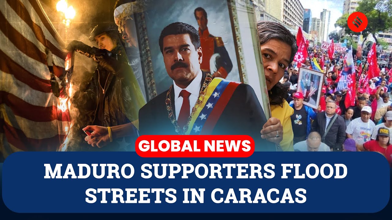 Thousands March In Caracas Demanding Maduro’s Release