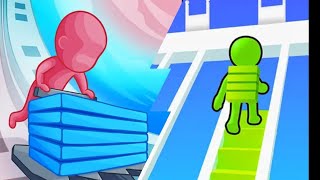 Stack Colors 🆚 Bridge Race | All Levels Game Mobile Walkthrough Pro Update iOS, Android