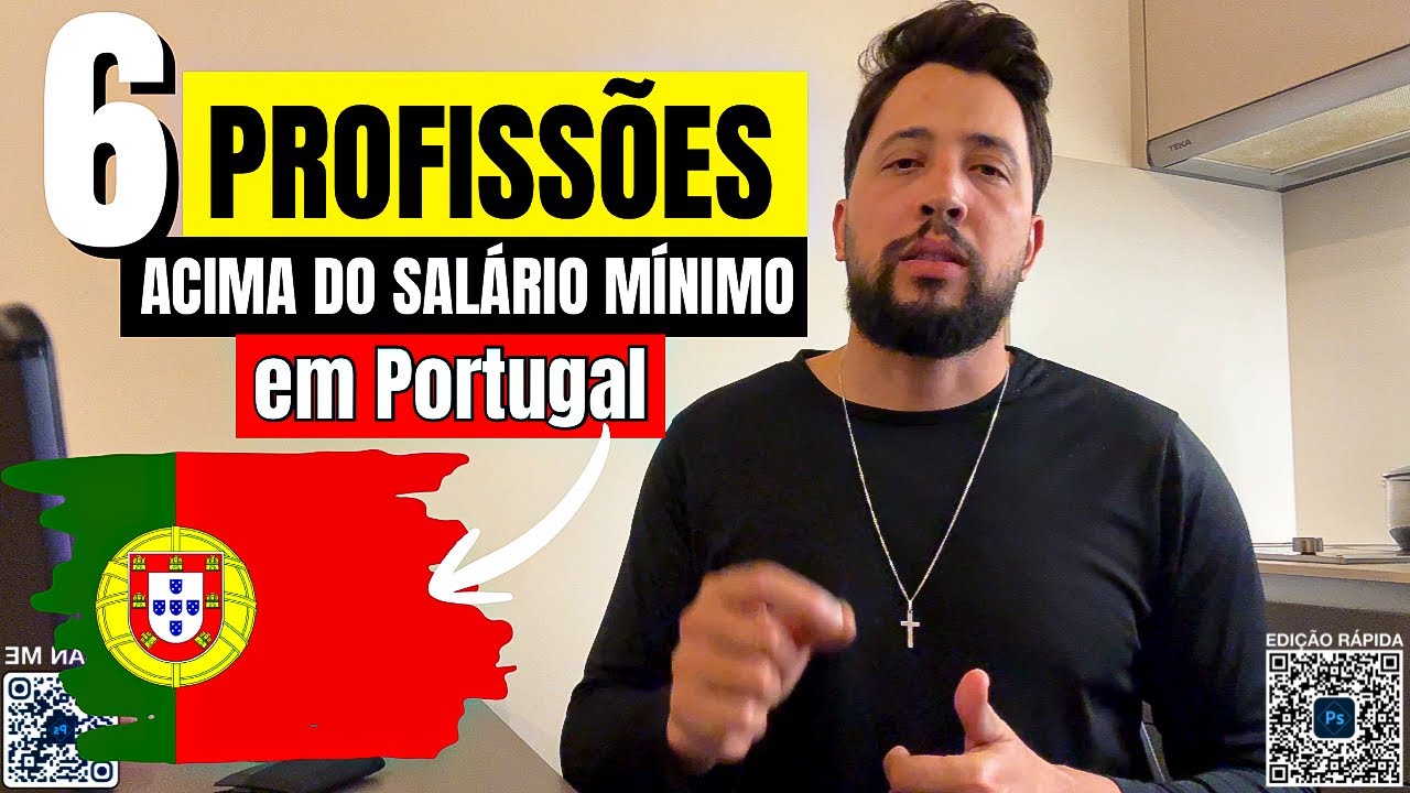 As PROFISSÕES que Pagam Acima do SALÁRIO mínimo em PORTUGAL 🇵🇹 