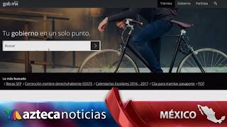 Portal web del gobierno federal te permite hacer todo tipo de trámites