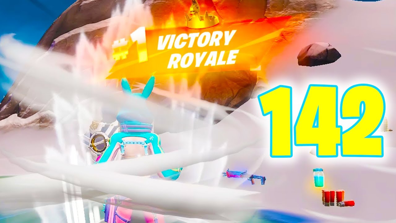142 Elimination Solo Squads Gameplay "Zero Build" Win (Fortnite Chapter ...