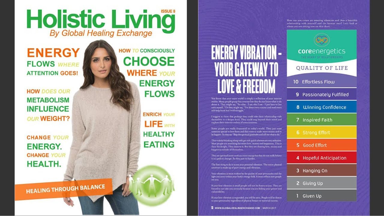Holistic Living Mag 8 - Subtle Energy Medicine/Consciousness