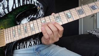 Comfortably Numb 1° Solo TUTORIAL (Pink Floyd) By César Ambrosini