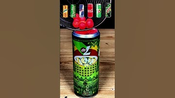 Red-Hot Ball vs Coca-Cola, Red Bull & More – Silent Blast! #experiment #science #viral