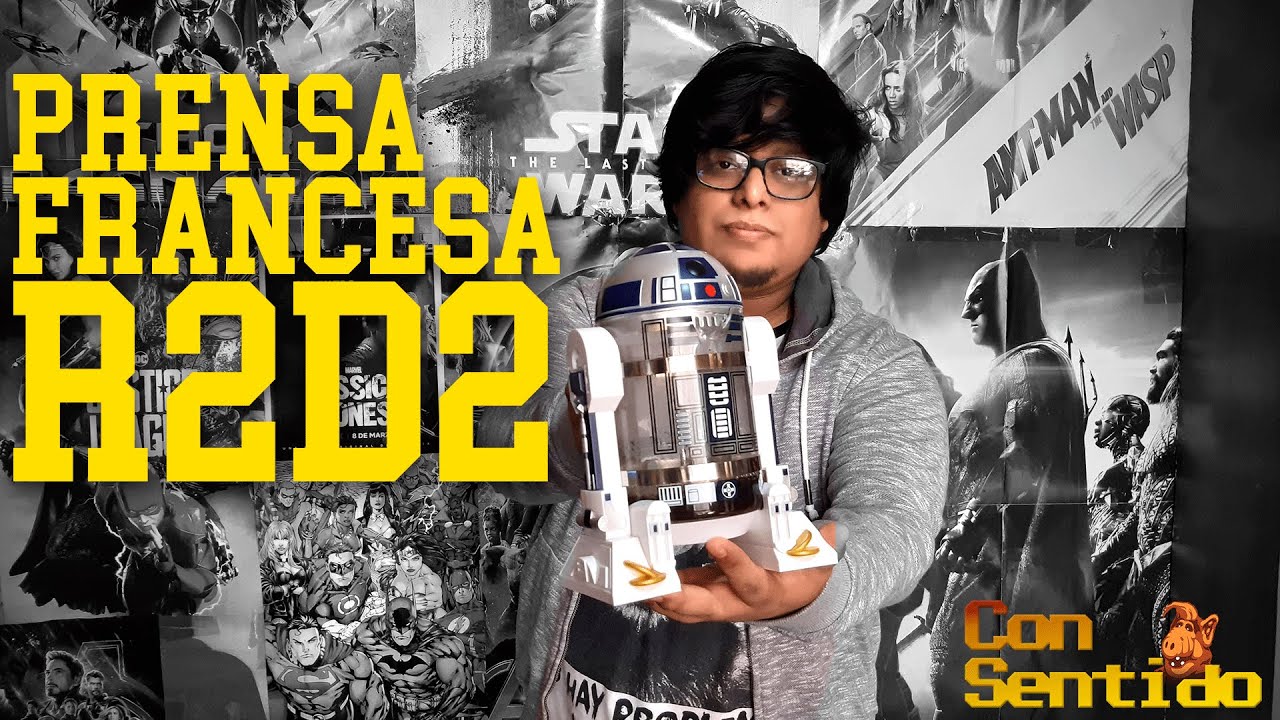 Unboxing Prensa francesa R2D2 | Con Sentido - YouTube