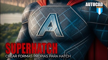 Colocar SuperHATCH en #AutoCAD