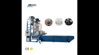 Expandable Polystyrene Beads Granule Foaming Batch EPS Pre-expander Machine