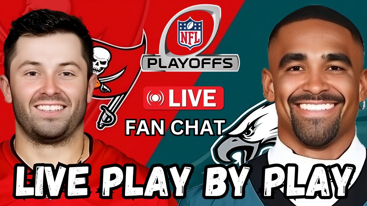 Philadelphia Eagles vs Tampa Bay Buccaneers NFL Wild Card Game Live