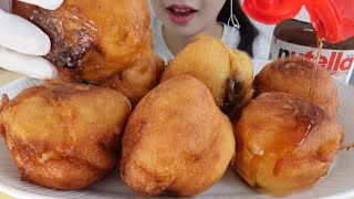 ASMR 揚げバター fried butter eating sounds