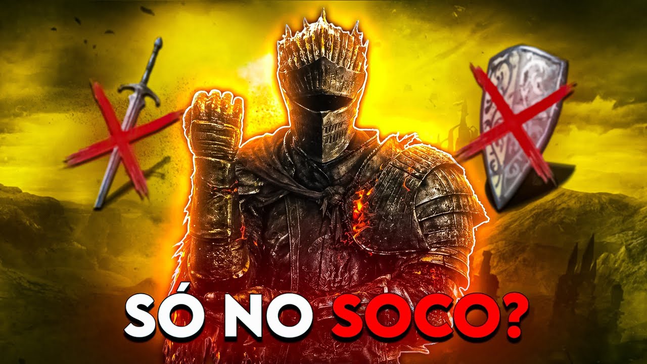 É possível ZERAR Dark Souls 3 SÓ NO SOCO?