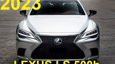 The Pinnacle of Luxury Lexus LS 500h 2023 Interior and Exterior view in 4k Full Feature Review
