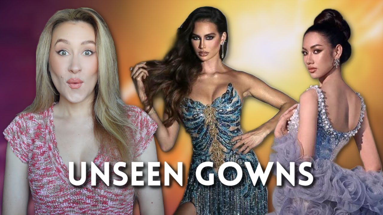 MISS UNIVERSE unseen gowns!
