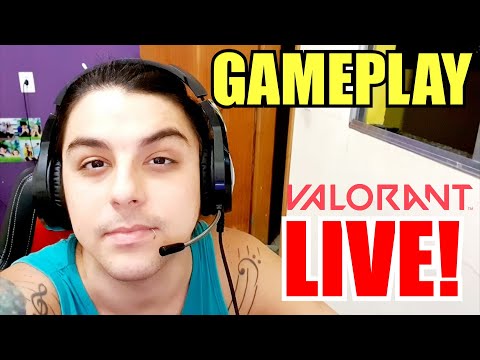 LIVE DE VALORANT  + BATE PAPO!