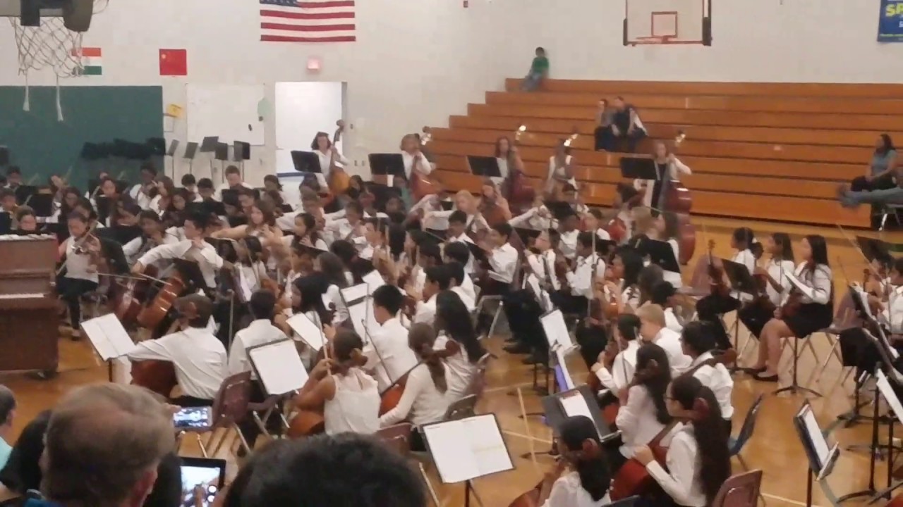 Amazing concert guys williams middle school orchestra 7th YouTube