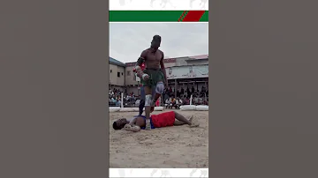 Dambe Warrior Knocks Out And Humilates Opponent 