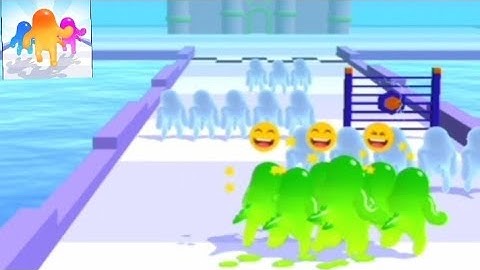 Jelly Clash 3D Gameplay (iOS,Android) Walkthrough!