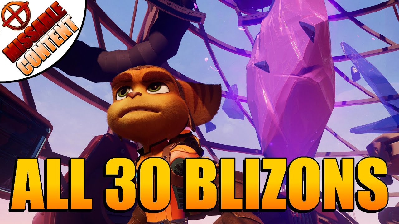 Ratchet & Clank: Rift Apart ALL BLIZON CRYSTAL LOCATIONS | Shifty Character Trophy