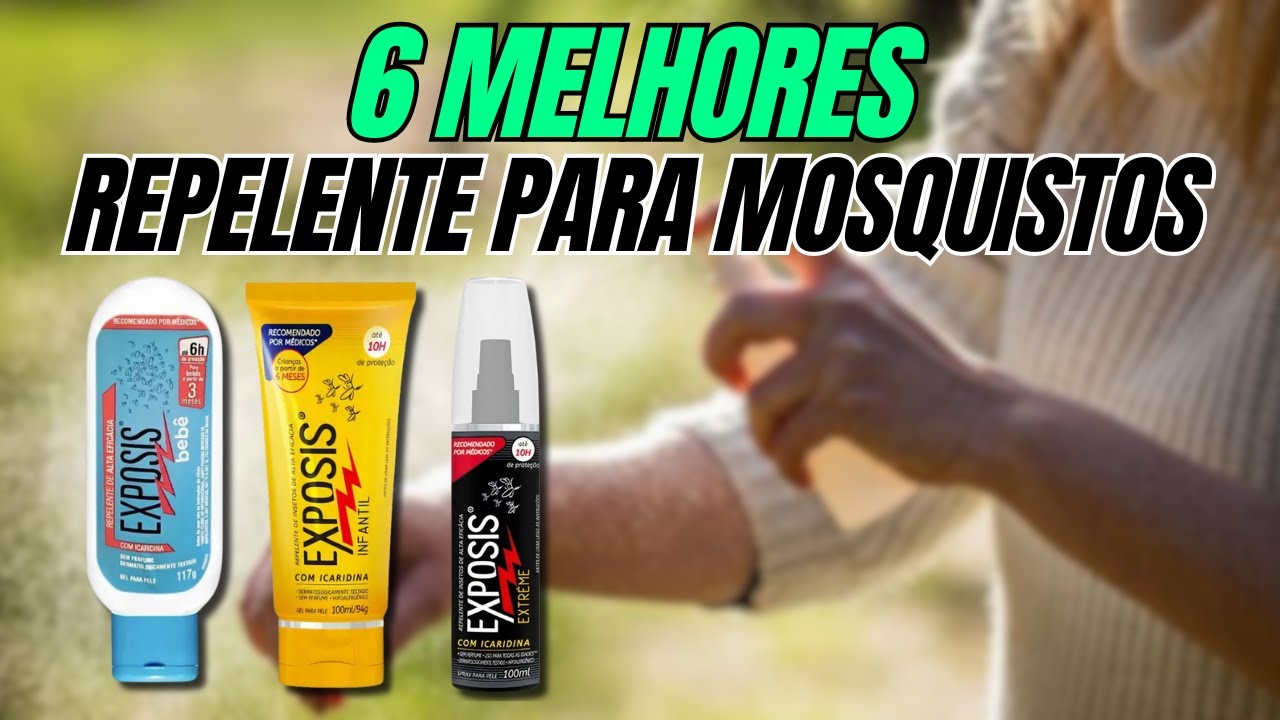 Os 6 Melhores Repelentes no Mercado! Repelente Para Dengue 2024! - YouTube