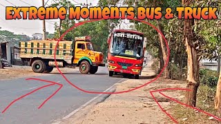 Extreme Moment of Bus & Truck//Amazing Buses Video