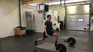 Split Walk + Split Jump + BW Split Jerk + Split Jerk by Jonas Kehrl