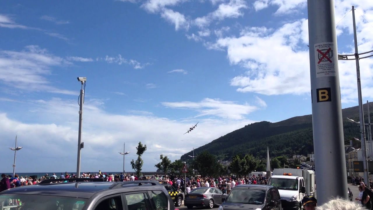 Fly past at Newcastle Festival of Flight