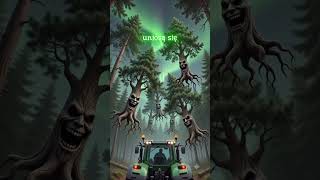👻🚜Najbardziej nawiedzony las w grze #shorts #viral #farmingsimulator22 #glitch #heheszki